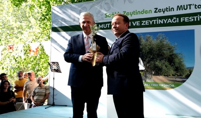 Mersin'de Mut Zeytin ve Zeytinyağı Festivali başladı