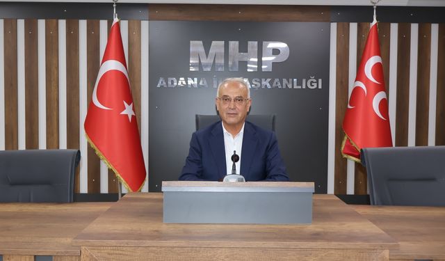 MHP Adana İl Başkanı Yusuf Kanlı Gaziler Günü'nü kutladı