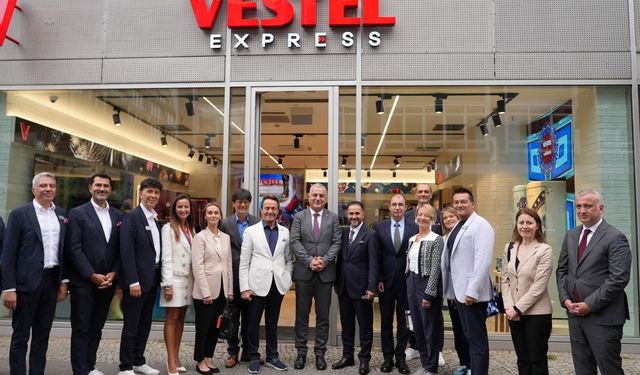 Vestel, Avrupa'daki ilk "Vestel Express" mağazasını Berlin'de açtı