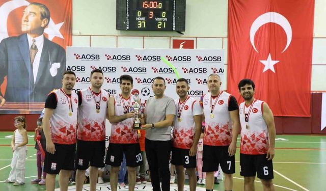 AOSB Spor Şenliği çerçevesinde 2. Basketbol Turnuvası sonuçlandı