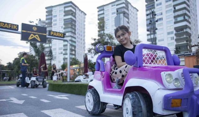 Trafik Park, hem çocukların hem de velilerin gözdesi oldu