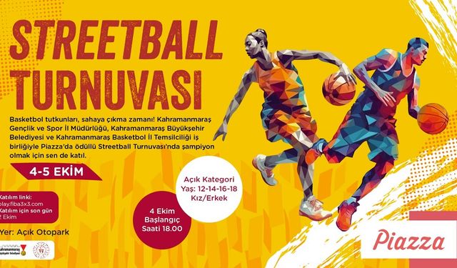 Basketbol Turnuvası Gençleri Çağırıyor!