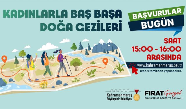 Büyükşehir’in Kadınlara Yönelik Doğa Gezilerine Yeni Başvurular Başlıyor!