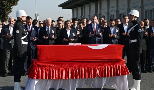 Şehit Eygi'nin naaşı Türkiye'ye getirildi