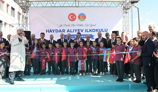 Haydar Aliyev İlkokulu’nun Açılışı Gerçekleştirildi