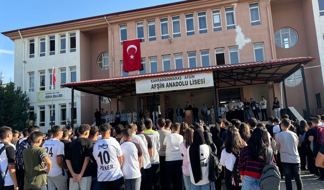 Afşin Anadolu Lisesi 2024-2025 Eğitim Öğretim Yılı Coşkuyla Başladı