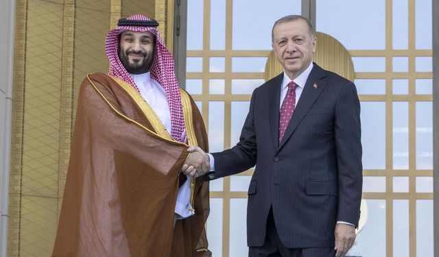 Cumhurbaşkanı Erdoğan, Suudi Arabistan Veliaht Prensi Selman ile görüştü