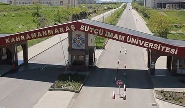 Kahramanmaraş Sütçü İmam Üniversitesi Öğretim Üyesi Alıyor