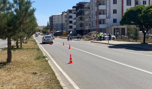 Afşinbey Caddesi'nde Bir Kaza Daha