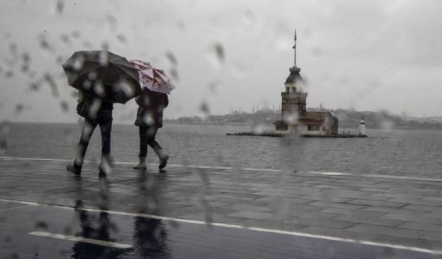 Meteorolojiden 26 il için sarı kodlu uyarı: Kuvvetli yağış bekleniyor