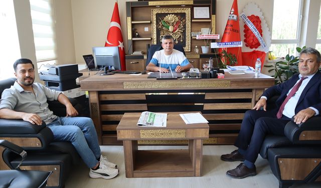 Yeşil Afşin’den Afşin Anadolu Lisesi’ne Ziyaret