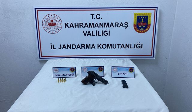 Afşin'de Ruhsatsız Silahlarla Yakalanan Şahıslar Gözaltına Alındı