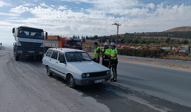 Afşin'de Emniyet Kemeri Denetimi Gerçekleştirildi