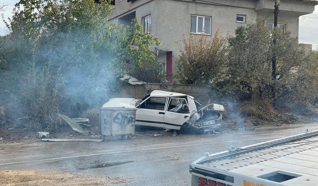 Afşin’de Hastane Yolunda Feci Kaza: 4 Yaralı