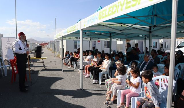 Afşin’de Meddah Gösterisi Düzenlendi