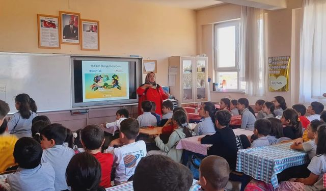 Afşin’de Öğrenciler Gıda Konusunda Bilinçlendirildi