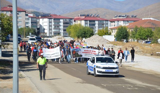 Afşin’de “Sağlık İçin Harekete Geç” Yürüyüşü Düzenlendi