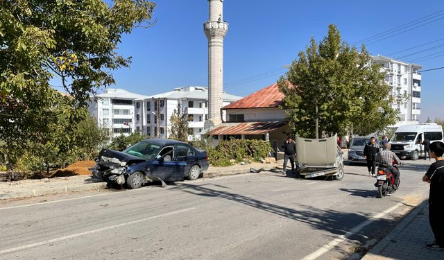 Afşin’de Trafik Kazası: 1 Yaralı