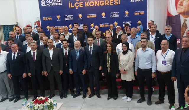 AK Parti Tarsus İlçe Başkanı yeniden Abdurrahman Altınsucu oldu