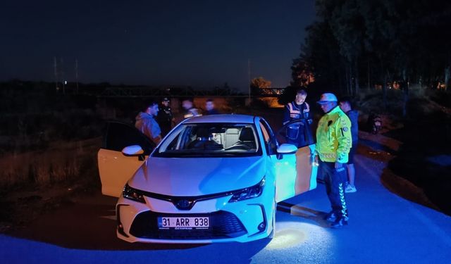 Hatay'da huzur ve güven uygulaması yapıldı