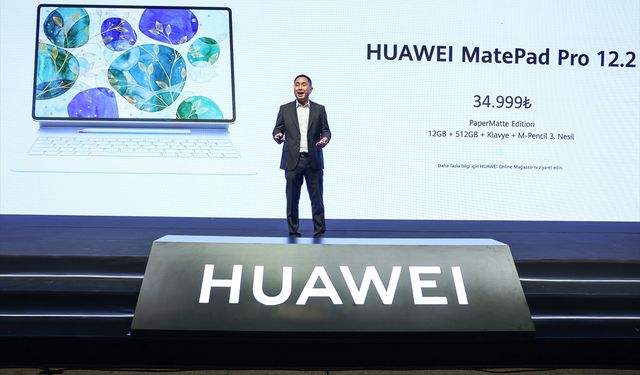 Huawei, yeni ürünlerini İstanbul'da tanıttı