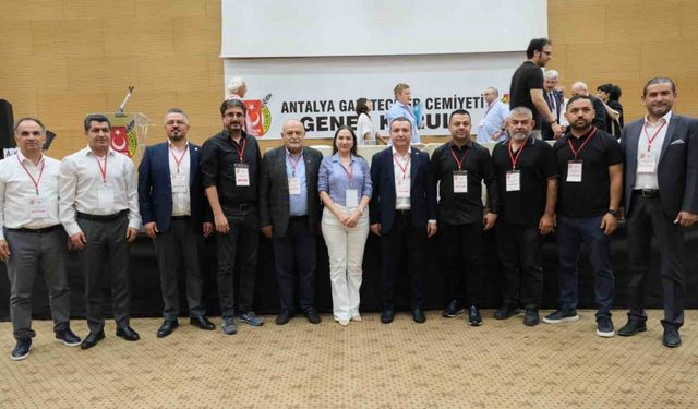 Antalya Gazeteciler Cemiyeti (AGC) Olağan Genel Kurulu yapıldı