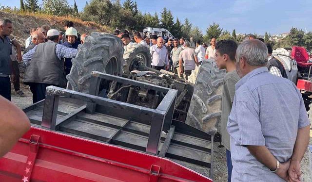 Hatay’da traktör devrildi: 4 yaralı