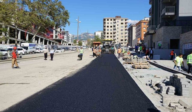 Kahramanmaraş’ta kentsel tasarım alanlarında ulaşım çalışması