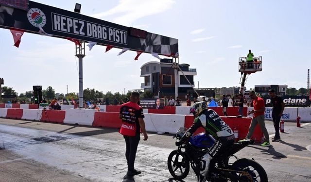 Kepez’de Motodrag heyecanı başladı