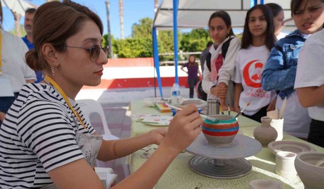 Öğrenciler, Erdemli Bilim Şenliği’nde buluştu