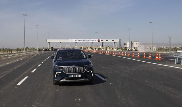 Aydın-Denizli Otoyolu'nun Tamamı Trafiğe Açıldı