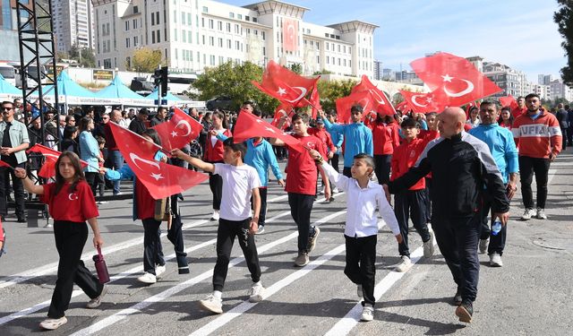 Kahramanmaraş'ta Cumhuriyet’in 101. Yılı Büyük Bir Coşkuyla Kutlandı