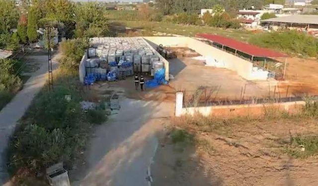 İzmir'de 705 bin litre kaçak akaryakıt ele geçirildi