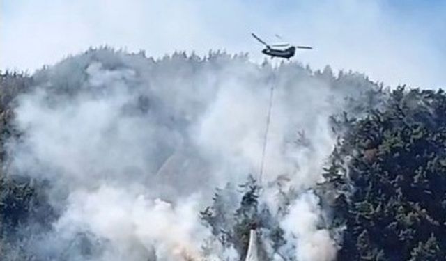 Kahramanmaraş’ta Sarp Arazideki Yangın 3 Gündür Sürüyor