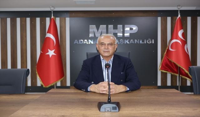 MHP Adana İl Başkanı Yusuf Kanlı Cumhuriyet Bayramı'nı kutladı