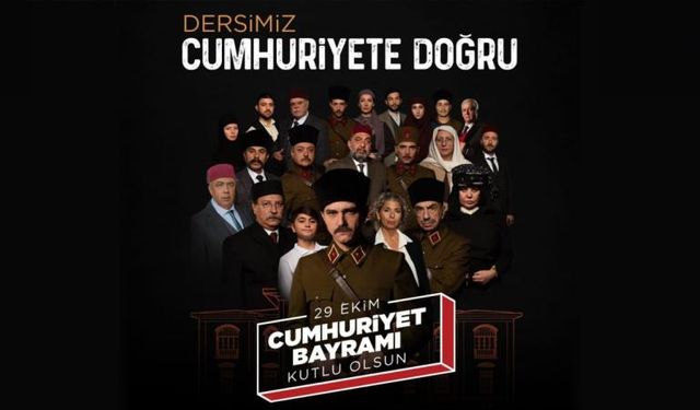 Okullarda İlk Derste "Dersimiz Cumhuriyete Doğru" Videosu İzletilecek