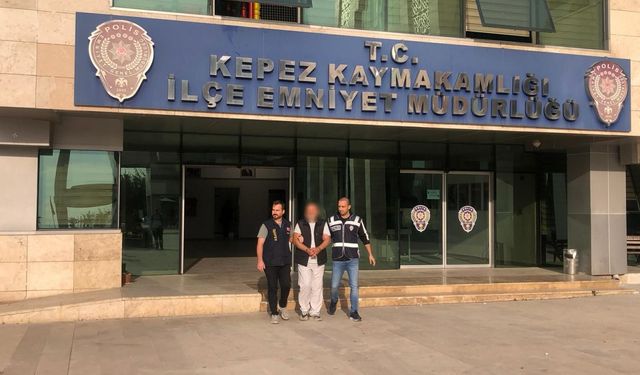 Antalya'da 23 yıl 9 ay hapis cezası bulunan hükümlü yakalandı