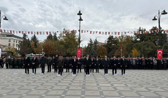 Büyük Önder Atatürk ebediyete intikalinin 86. yılında Antalya ve çevre illerde anıldı