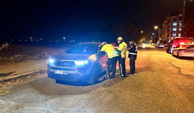 Dörtyol'da huzur ve güven uygulaması yapıldı