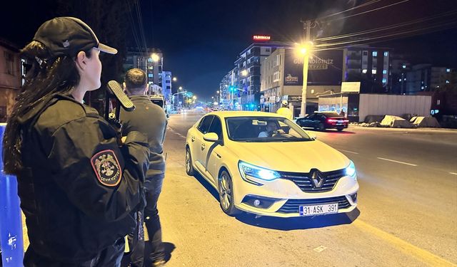 Hatay'da huzur ve güven uygulaması yapıldı