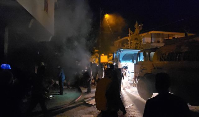 Hatay'da iş yerinde çıkan yangın söndürüldü