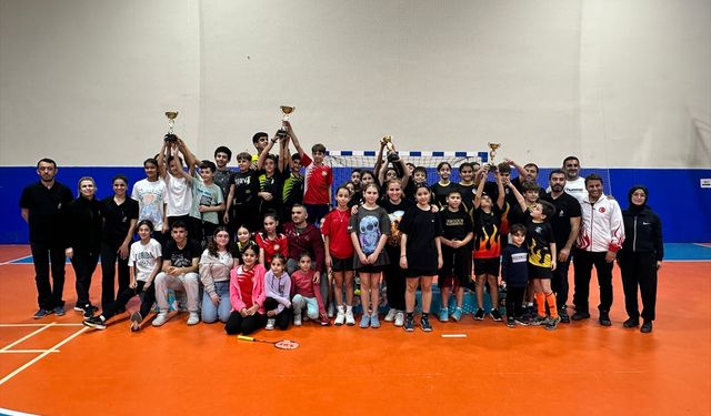 Hatay'da Kulüplerarası Badminton İl Birinciliği Turnuvası yapıldı