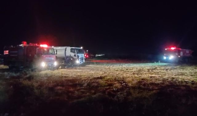 Hatay'da tarım arazisinde çıkan yangın söndürüldü