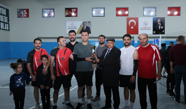 Kahramanmaraş'ta öğretmenlere yönelik voleybol turnuvası yapıldı