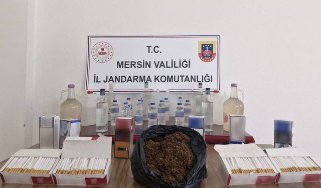 Mersin'de kaçakçılık operasyonunda 1 şüpheli yakalandı