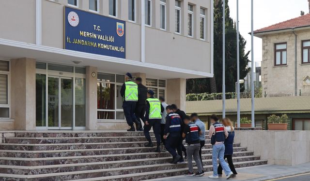 Mersin'de PKK/KCK terör örgütüne yönelik operasyonda 6 zanlı yakalandı