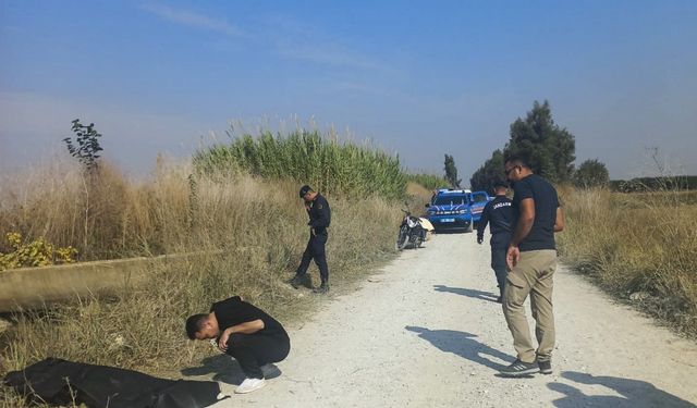 Mersin'de sulama kanalında erkek cesedi bulundu