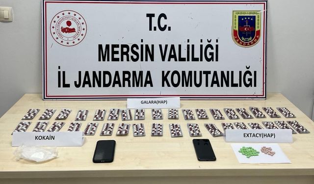 Mersin'de uyuşturucu ticareti iddiasıyla yakalanan 4 zanlıdan 1'i tutuklandı