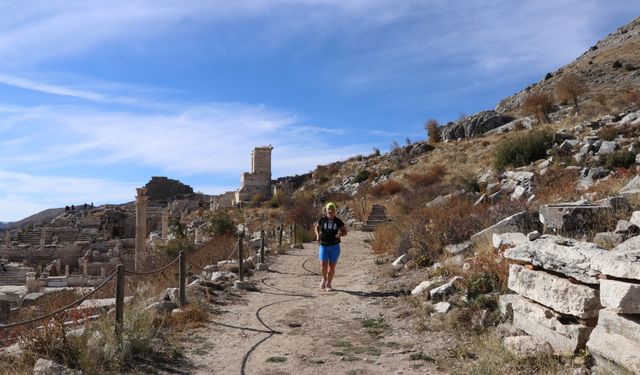 Sagalassos Antik Kenti'nde "Sky Ultra" koşusu