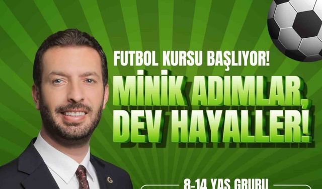 Ceyhan’da geleceğin futbol yıldızları yetişecek